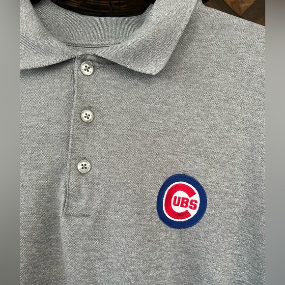 Men’s Chicago Cubs Antigua Par Polo Size Large - Picture 2 of 9